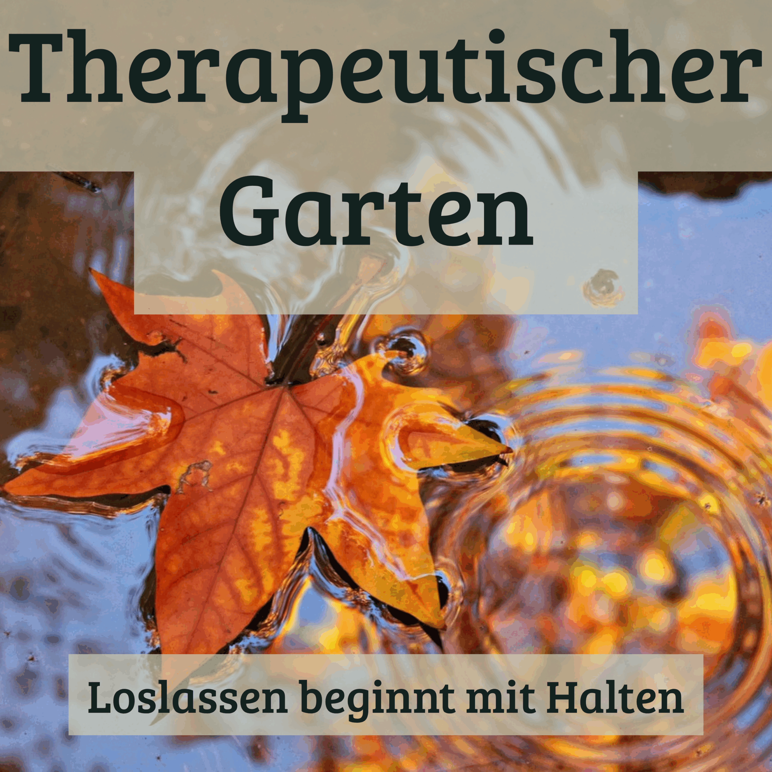 Loslassen beginnt mit Halten