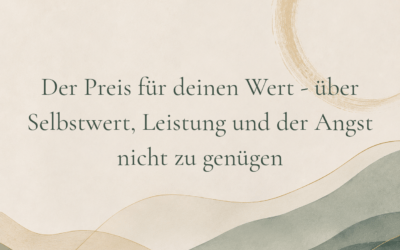 Der Preis für deinen Wert
